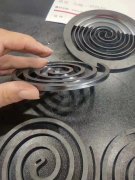 金属曲线激光切割样品展示